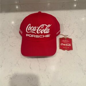 American Needle Red Coca-Cola Porsche Hat